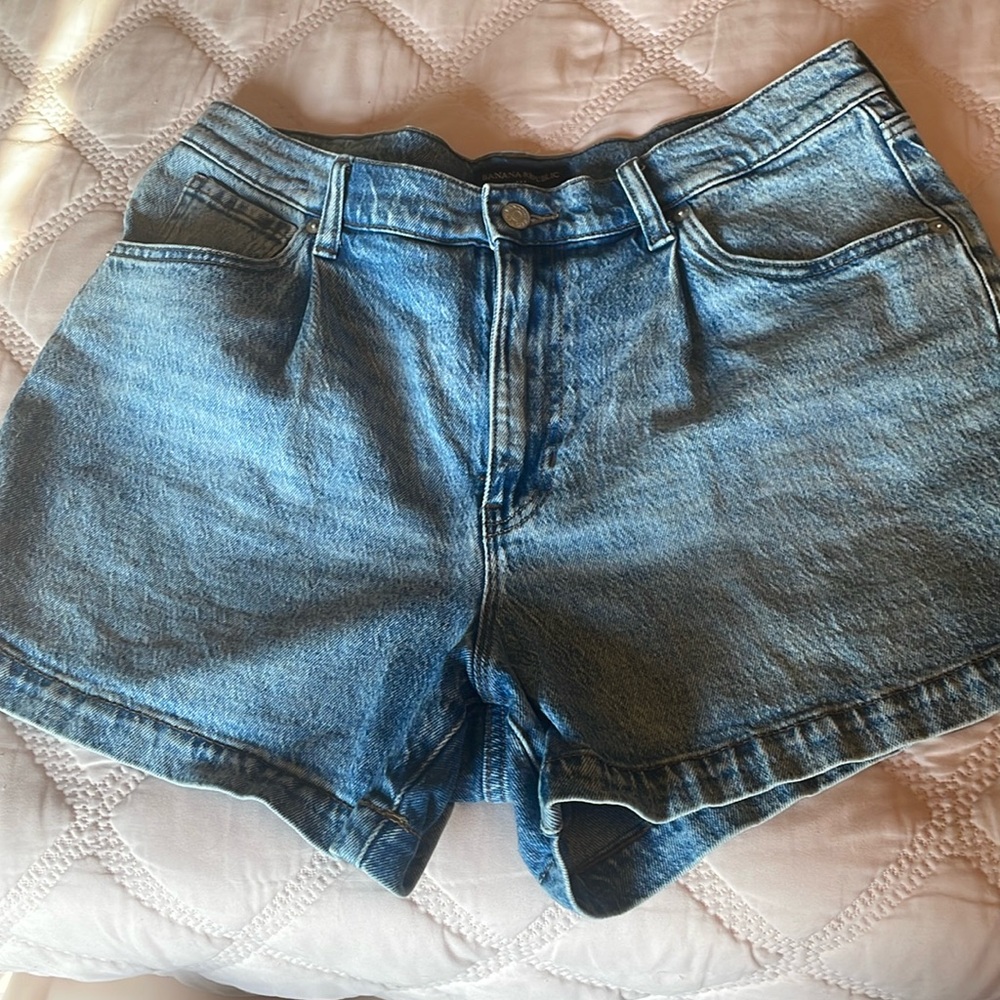 Banana republic high waist shirt; sz 31/12